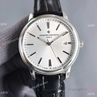 Copy Vacheron Constantin Patrimony Citizen 8215 Silver Dial 40mm Watches